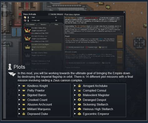 Mod «Vanilla Factions Expanded .